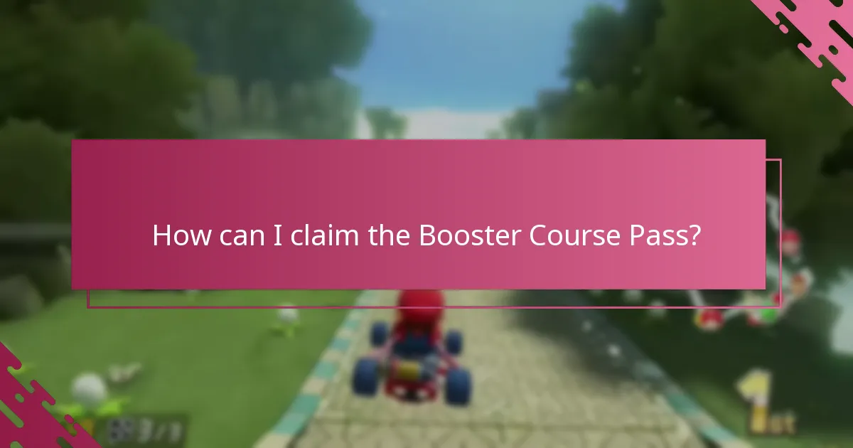 Who is eligible to claim the Booster Course Pass?