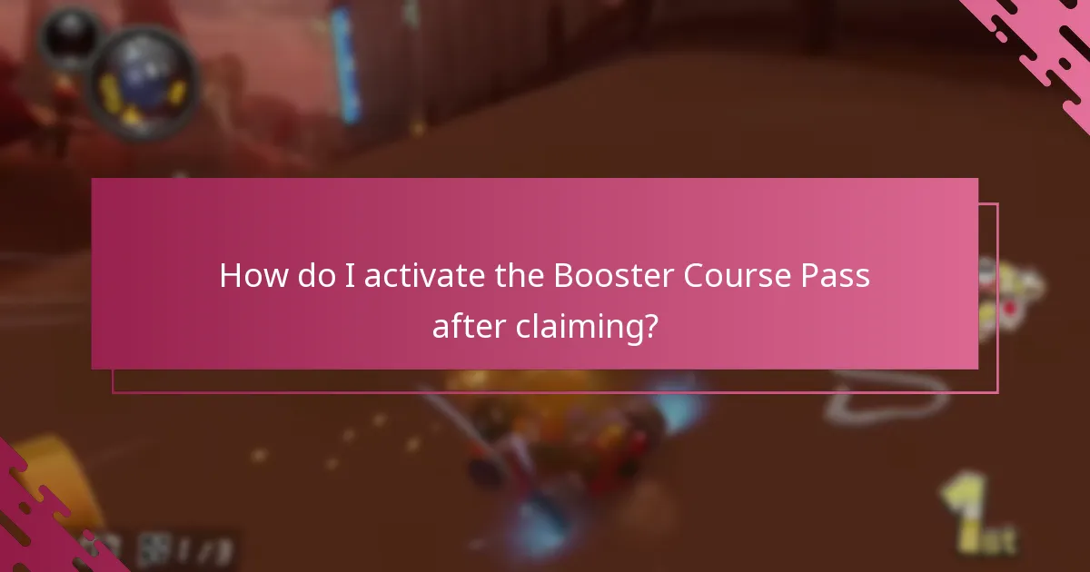 How can I claim the Booster Course Pass?