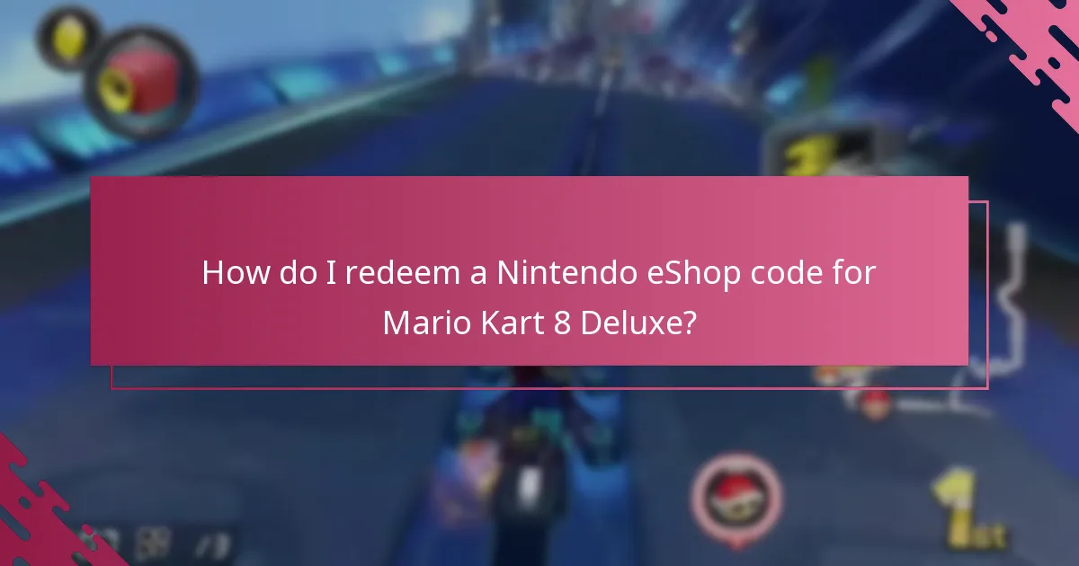 What limitations should I be aware of when redeeming eShop codes?