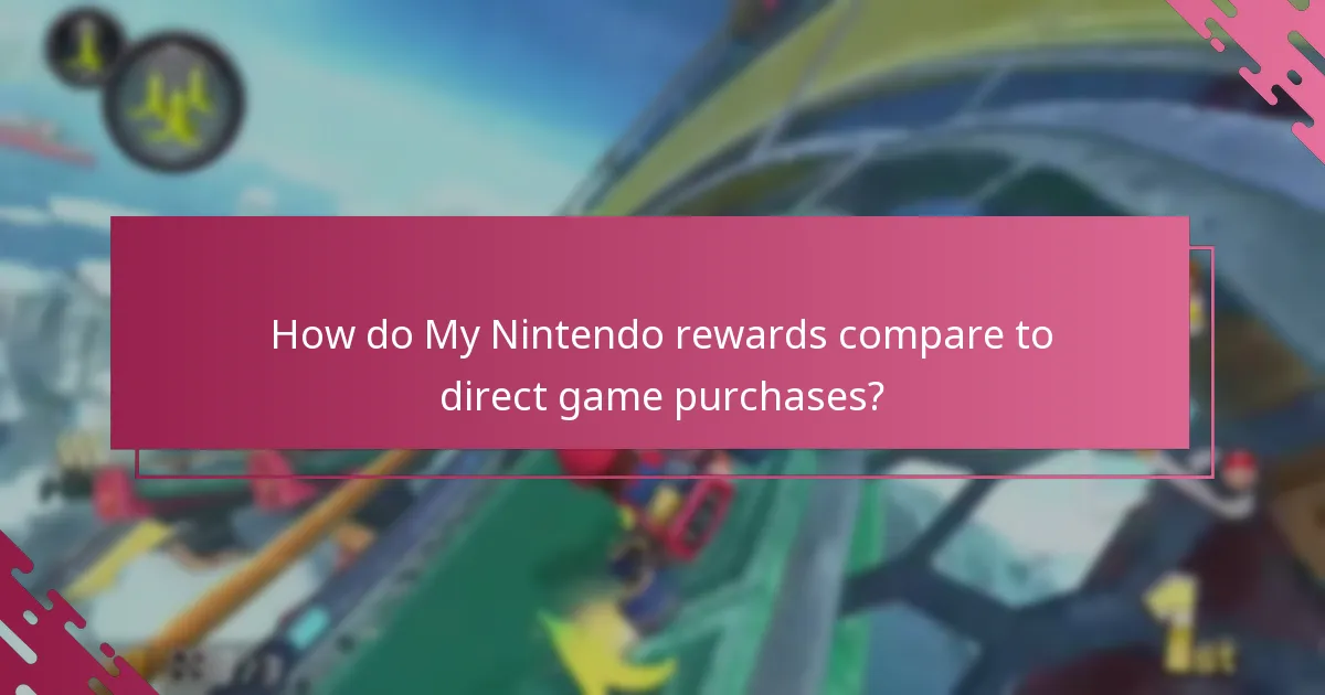 Who is eligible for My Nintendo rewards for game upgrades?