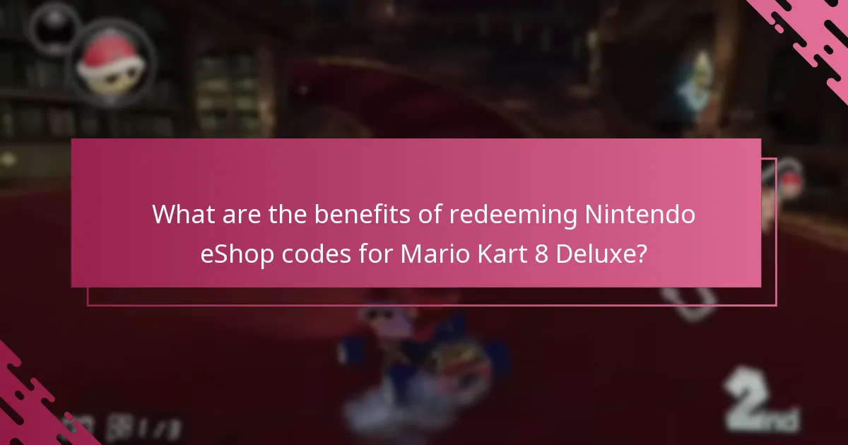 What limitations should I be aware of when redeeming Nintendo eShop codes?