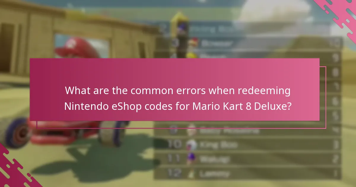 Where can I find support for Nintendo eShop code redemption problems?