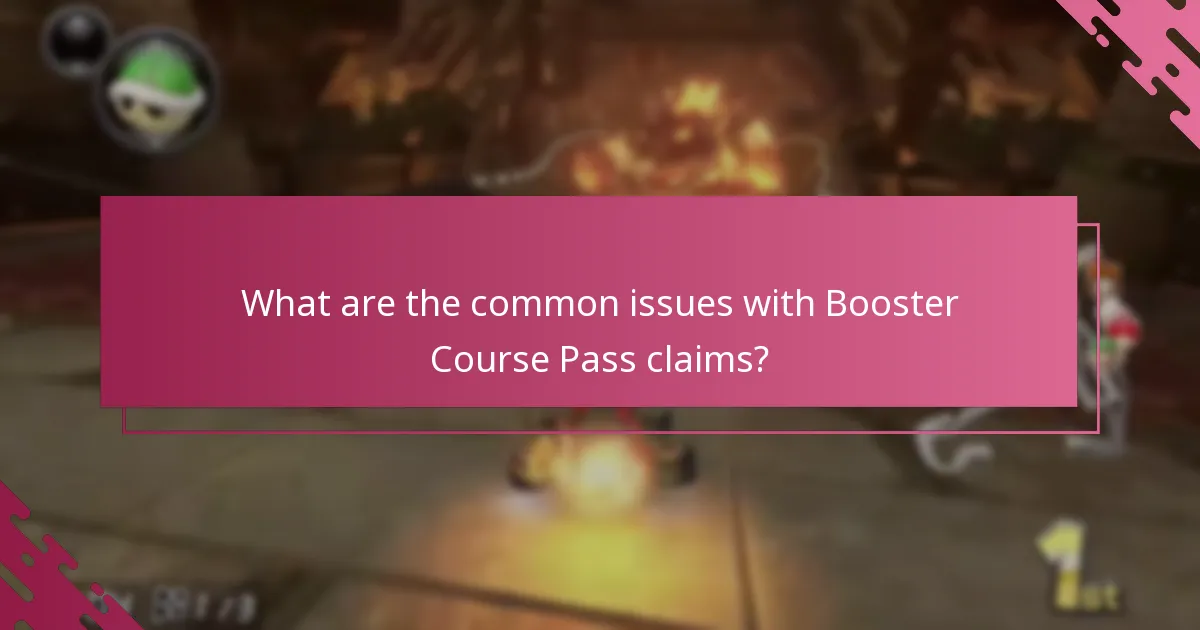 Where can I find support for Booster Course Pass claims?