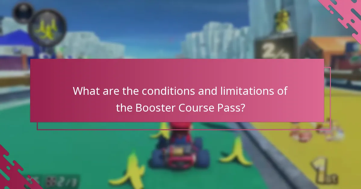 What are the conditions and limitations of the Booster Course Pass?