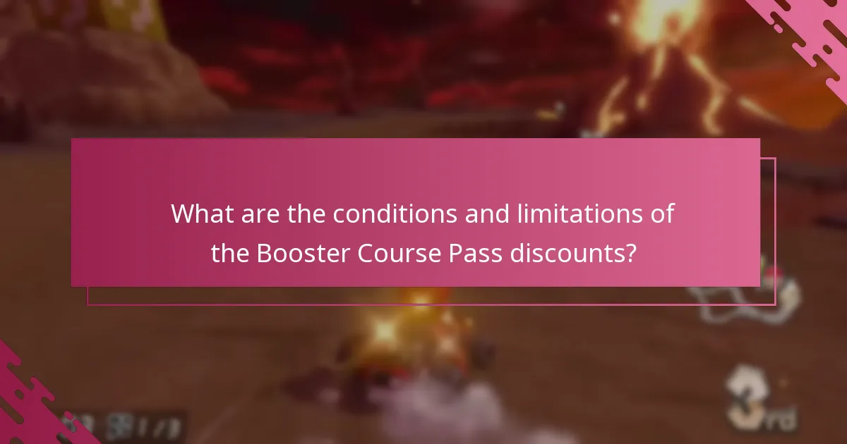 What are the conditions and limitations of the Booster Course Pass discounts?