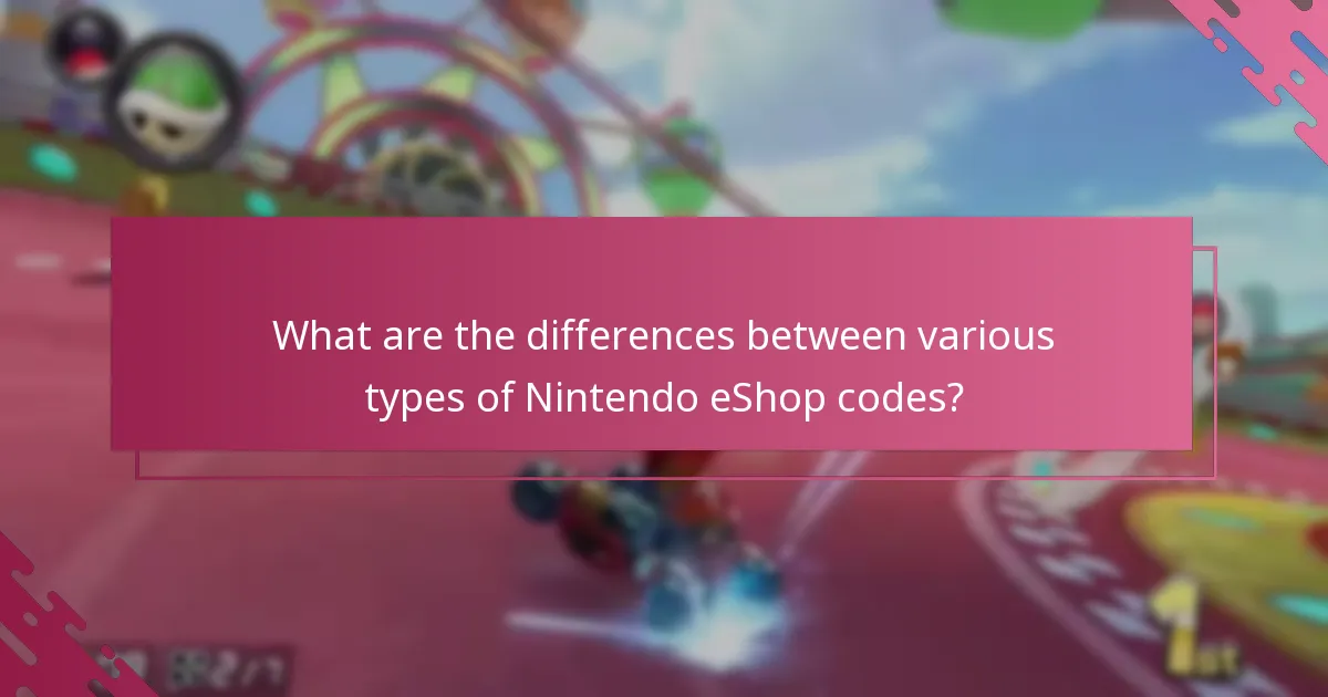 How do Nintendo eShop code redemption policies compare across different games?