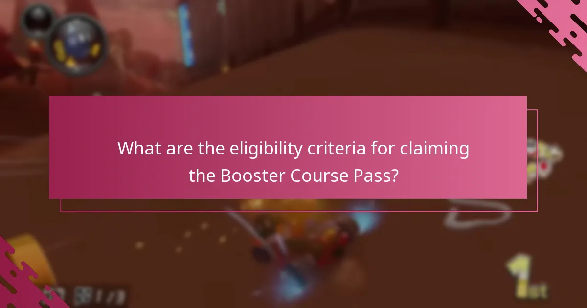 What are the common issues when claiming the Booster Course Pass?