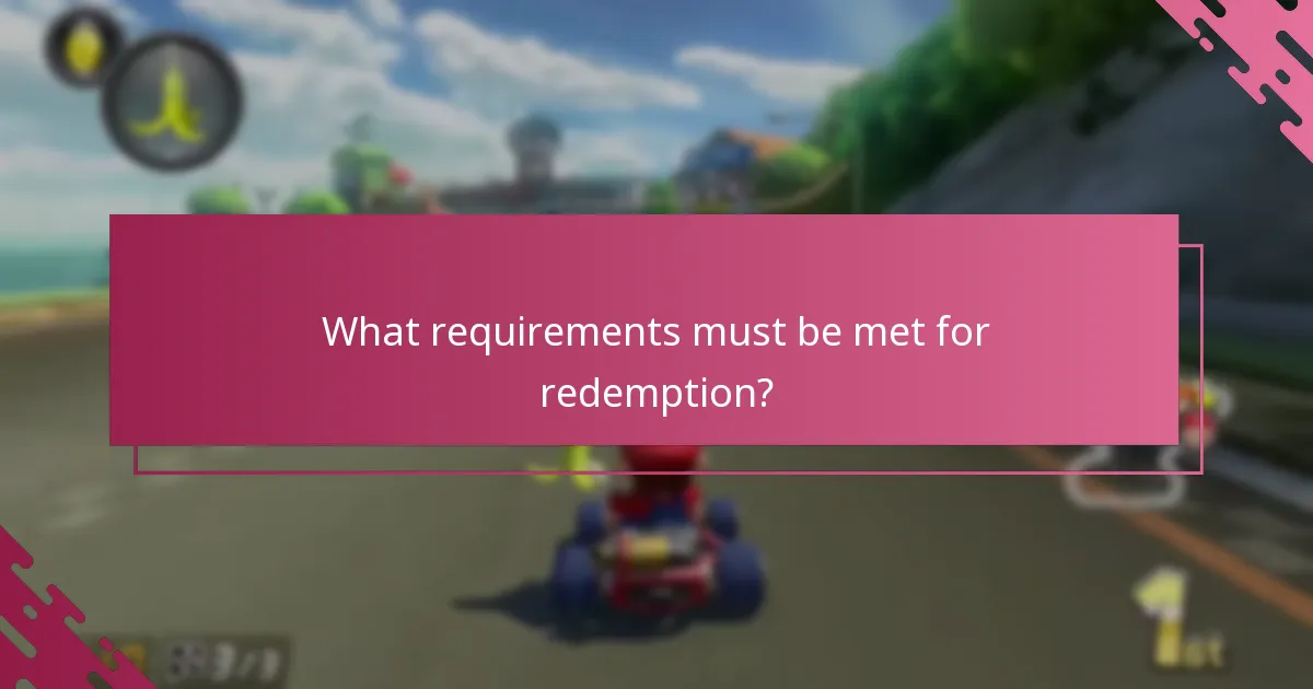 What troubleshooting tips can help during the redemption process?
