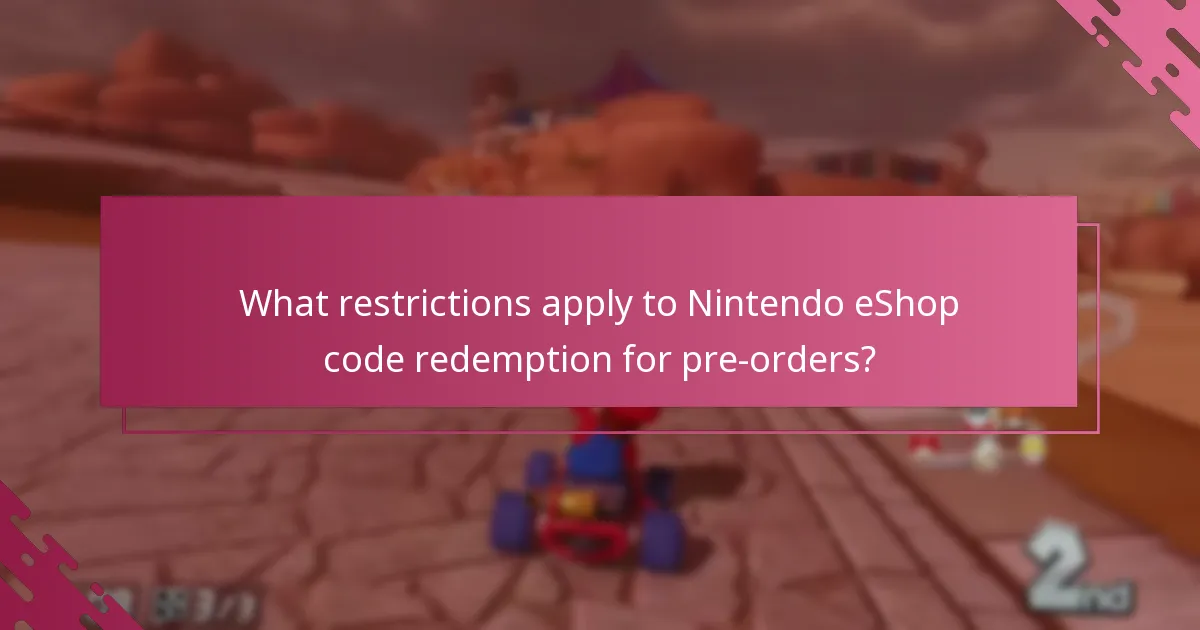 How does pre-ordering Mario Kart 8 Deluxe with an eShop code compare to other purchasing options?