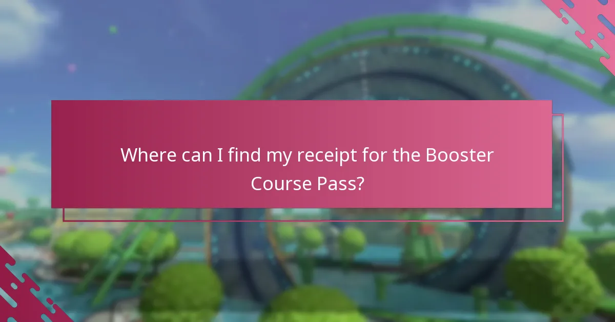 Which email should I expect for my Booster Course Pass confirmation?